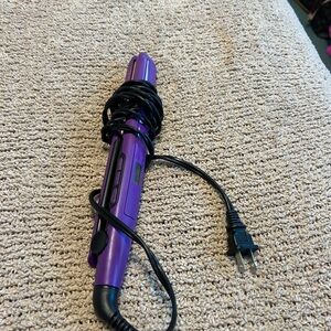 Purple Ceramic Hair Curling Iron - Unbranded